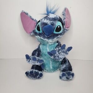 Disney Store Exclusive Stitch‎ Plush Blue Fuzzy Alien Stuffed Animal Toy